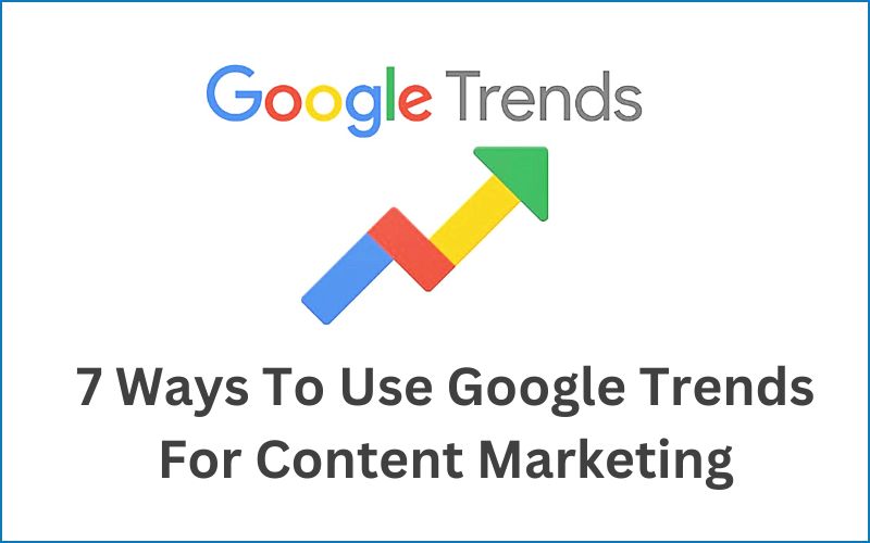 google trends for content marketing